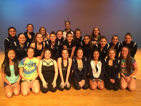 The 2015-2016 Urbana Dance Company at morning practice.