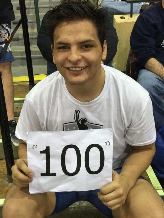 Andres Silva earned his 100th win of his high school career. 