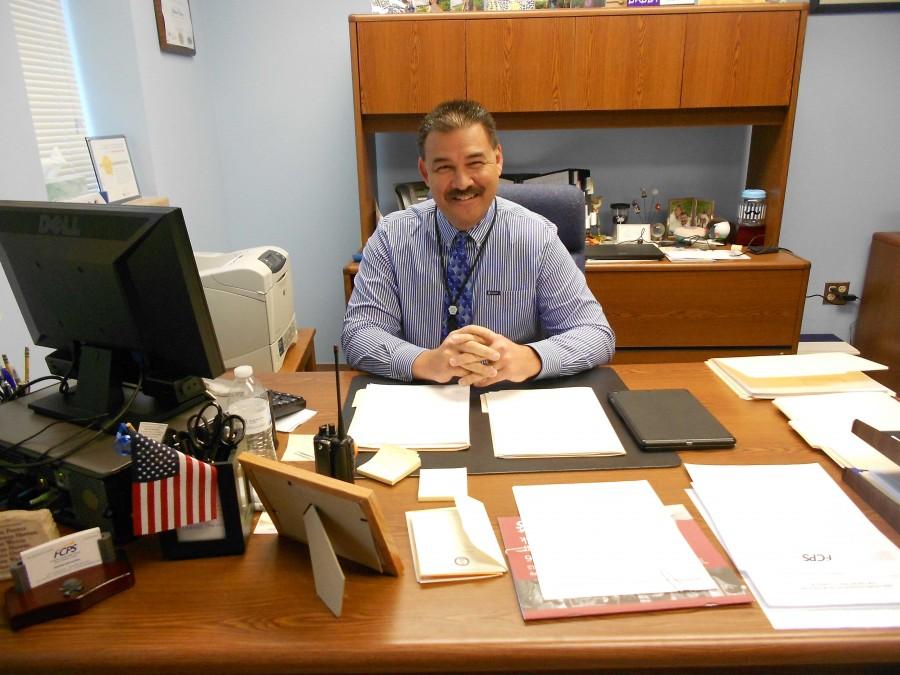 Mr. Michael Chavez takes over as principal of UHS after the retirement of Mr. Jay Berno.