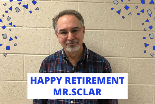 Mr. Sclar Says Goodbye as Retirement Draws Near