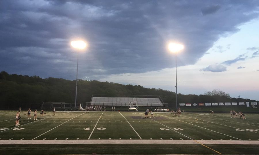 Photo of the Day 4/24/19: Urbana Girl’s Lacrosse Faces Off Against Oakdale in Hard-Fought Game
