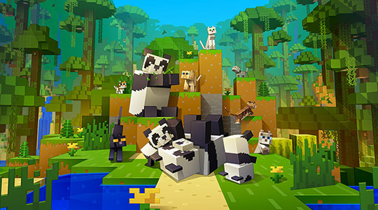 Minecraft Pandas  Minecraft pig, Minecraft, Minecraft drawings