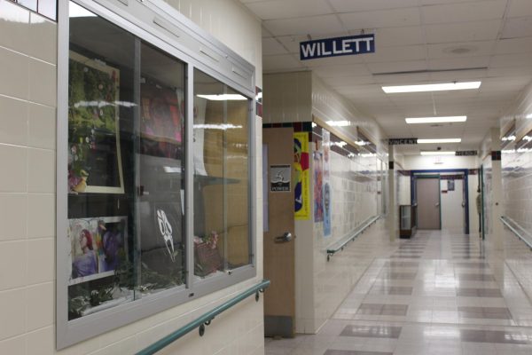 Picture of Mrs. Willett’s classroom in the F-Wing at F131