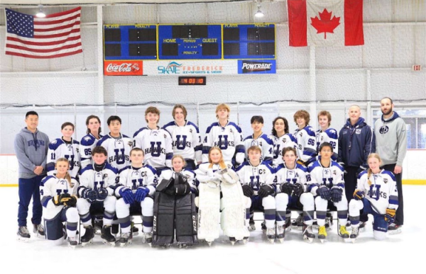 2023-2024 Urbana High School ice hockey team